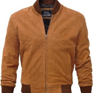 Chic-in-Light-Brown-CozzyCo-Bomber- Jacket