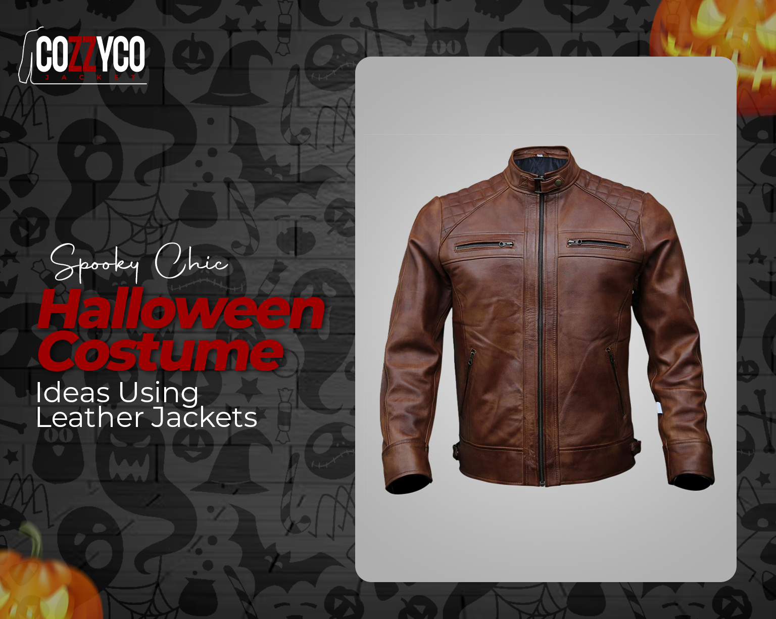 Spooky-Chic-Halloween -Costume -Ideas-Using -Leather -Jackets