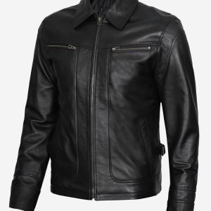 Timeless-Elegance-CozzyCo-Black-Leather- Jacket
